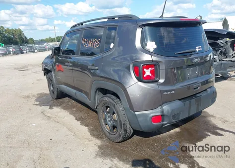 2018 Jeep Renegade Sport 4X4 from USA, damaged, VIN ZACCJBAB3JPJ44589